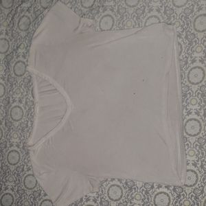 White crop top